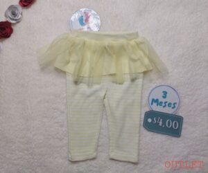 Pantalon Tutu 3 meses