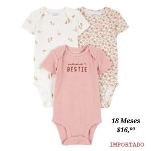 Set Bodys 18 Meses