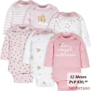 Set de Bodys 12 Meses