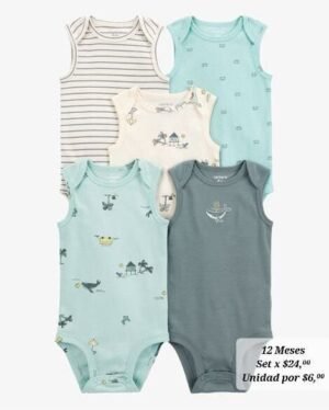 Set de bodys 12 Meses
