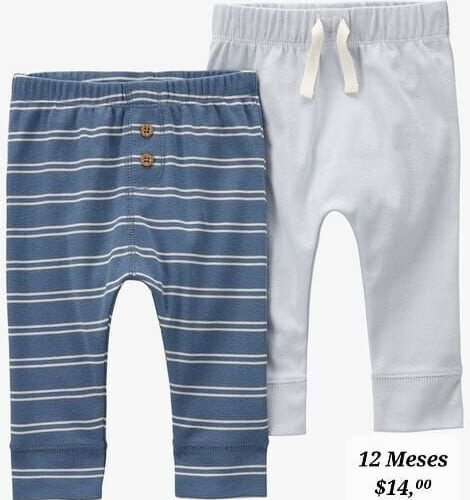 Set de Pantalones 12 Meses