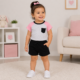 Conjunto Deportivo Bicolor con Short – Garanimals 18/24 Meses