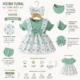 2025/07/1000155246.png Vestido para Bebé SHEIN Verde Menta con Estampado Floral – 12/18 Meses