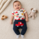 Conjunto 3 Piezas para Bebé Niño con Autos y Camión | Carter’s | 3 Meses
