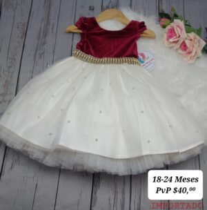 Vestido Princesa 18-24 Meses