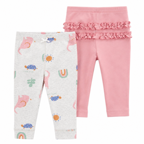 Set de 2 Piezas Carter's® para Bebé Niña – Licras | Talla 6 Meses
