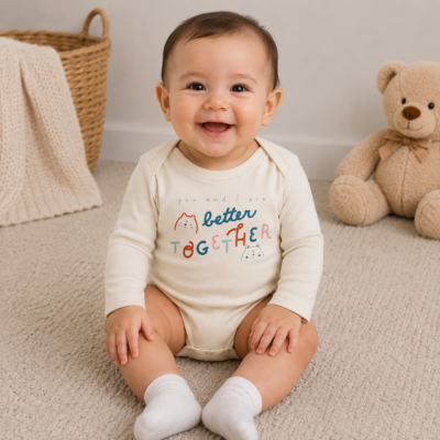 Body “Better Together” de Manga Larga – Carter’s 12 Meses