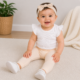 Set de 3 Licras para Bebé Cloud Island® – Talla 6-9 Meses | Colores Pastel