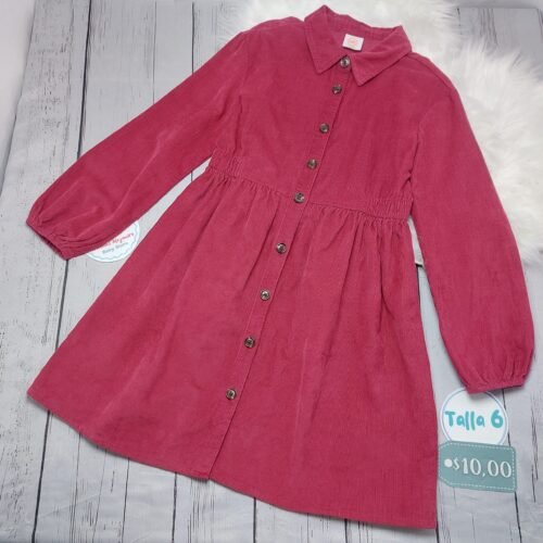 Vestido de Pana Talla 6