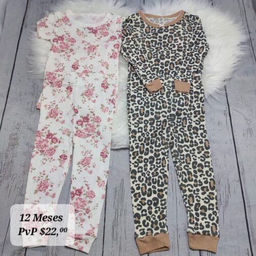 Set de Pijamas 12 Meses