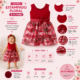 2025/09/1049323.png Vestido floral elegante Place para niña – 18 a 24 meses 🌹❤️