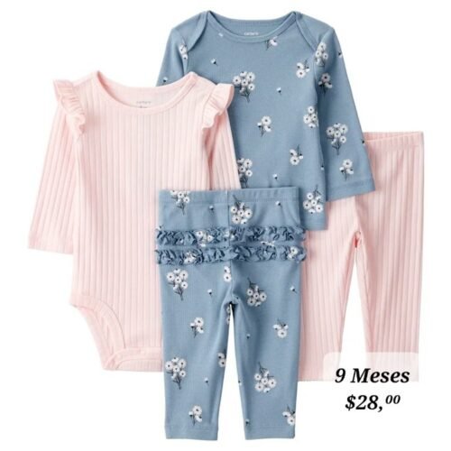 Set 4 Piezas 9 Meses