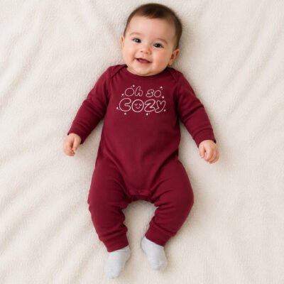 Pijama Enterizo “So Cozy” para Bebé 3–6 Meses – Cat & Jack