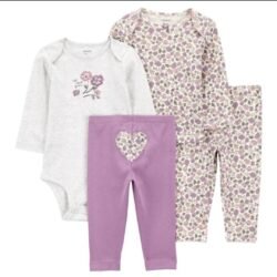 Set de 4 Piezas 12 Meses