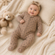 Mono Térmico Carter's para Bebita 3 Meses – Animal Print Café