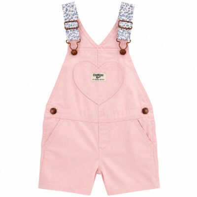 2025/11/1002041443.png Overol Corto OshKosh Rosa con Tirantes Estampados para Bebé Niña – 24 Meses