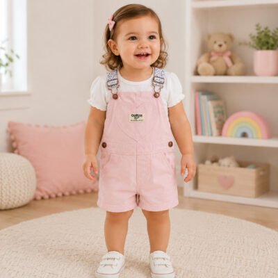 2025/11/1002041444.png Overol Corto OshKosh Rosa con Tirantes Estampados para Bebé Niña – 24 Meses