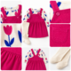 Conjunto Carter's para Bebita 3 Meses con Vestido y Pantimedia