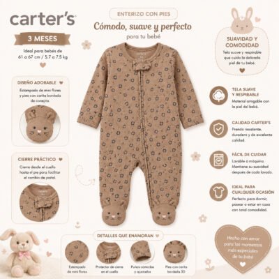 2025/11/1048939.png Mono Térmico Carter's para Bebita 3 Meses – Animal Print Café