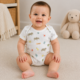 Set de 4 Bodies para Bebé – Okie Dokie 9 Meses