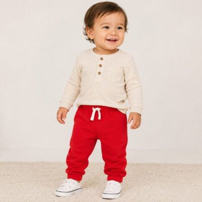 Pantalón Jogger Rojo – Carter’s 18 Meses