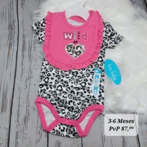 Set body + babero 3-6 Meses
