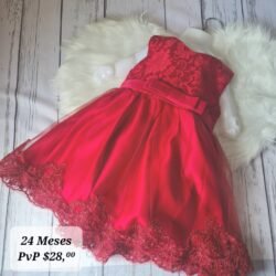 Vestido Tipo Princesa 24 Meses