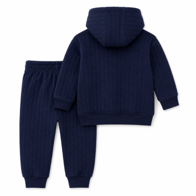 2025/12/1001973477.png Conjunto Carter's con Capucha para Bebé hasta 12 Meses | 2 Piezas | Azul Marino