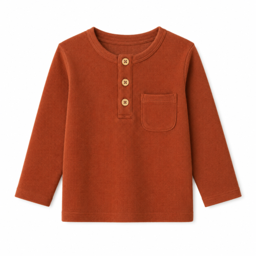 Buso de Algodón Cat & Jack para Bebé Niño 12 Meses – Color Terracota