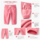Pantalón Carter's Rosa para Bebé Niña | 9 Meses