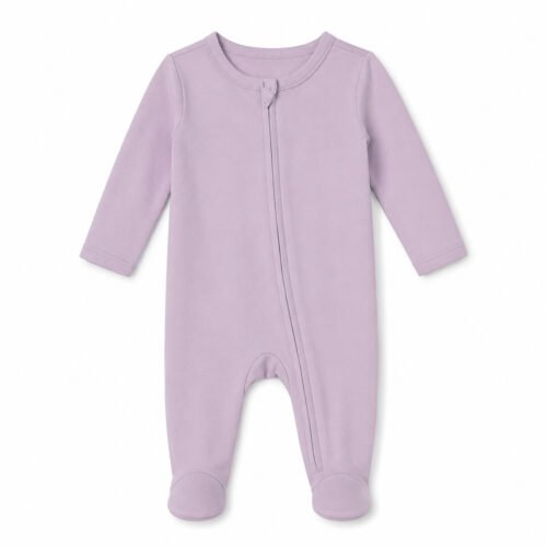 Mono de Algodón Cloud Island para Bebita 3–6 Meses – Lila