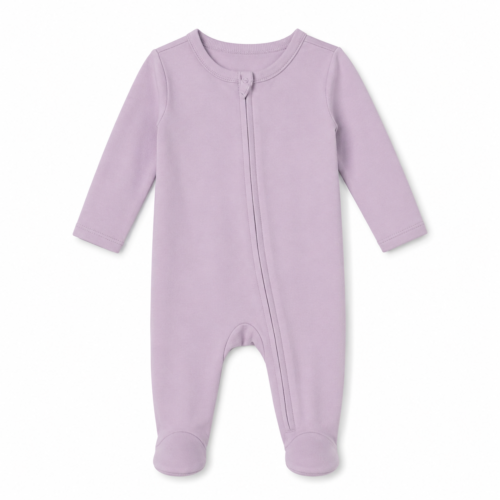Mono de Algodón Cloud Island para Bebita 3–6 Meses – Lila