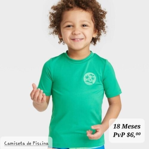 Camiseta de Piscina 18 Meses