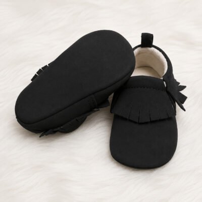 Zapatos Mocasín para Bebé (9-12 Meses) Negro