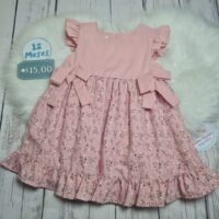 Vestido para bebita  12-18 Meses