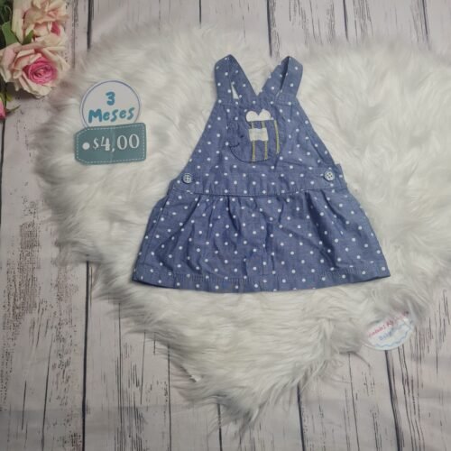 Falda overol 3 meses