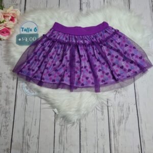 Falda short talla 6