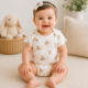 Set de 5 Bodys Carter's® para Bebé Niña | 9 Meses