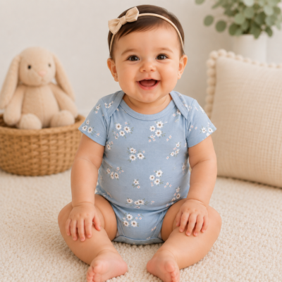 Set de 5 Bodys Carter's® para Bebé Niña | 9 Meses