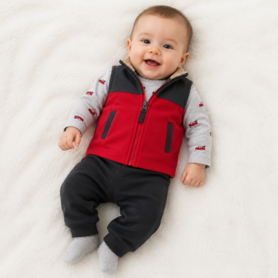 Conjunto de 3 Piezas para Bebé – Carter’s 6 Meses