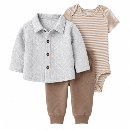 Conjunto de 3 Piezas para Bebé – Carter’s 6 Meses