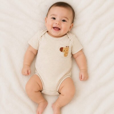 Set de 5 Bodies para Bebé – Carter’s 6 Meses