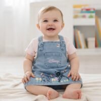 Conjunto Bambi para bebita 9-12 Meses
