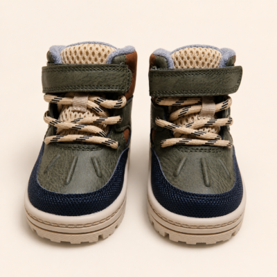2026/02/518172.png Botines Carter's para Bebé Talla 20 (12.1 cm) Verde Militar y Azul Marino