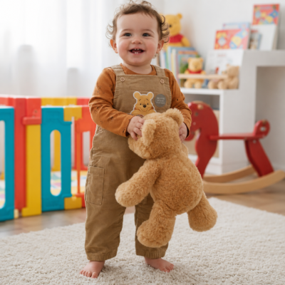2026/02/547487.png Conjunto Disney Winnie Pooh para Bebé 12 Meses