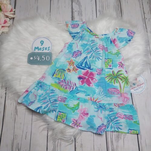 Vestido 9-12 Meses
