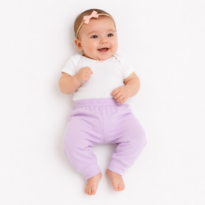 2026/03/571684.png Set de 4 Pantalones Jogger Garanimals para Bebita Talla 3/6 Meses