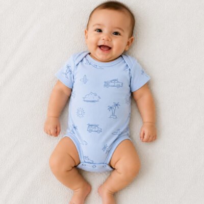 Set de 5 Bodies para Bebé – Carter’s 6 Meses