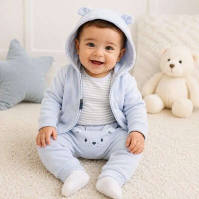 Set de 3 piezas para bebé Carter’s – 9 meses 🤍🐻