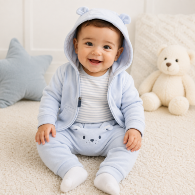 Set de 3 piezas para bebé Carter’s – 9 meses 🤍🐻